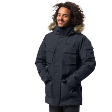 Jack Wolfskin Parka Glacier Canyon (wodoodporny i wiatroszczelny, bez PFC) ciemnoniebieski męski